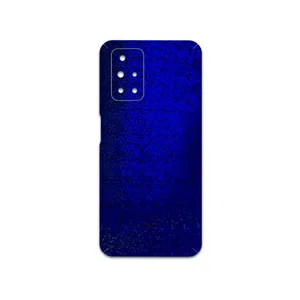 MAHOOT Blue-Holographic Cover Sticker for Xiaomi Redmi 10 Prime