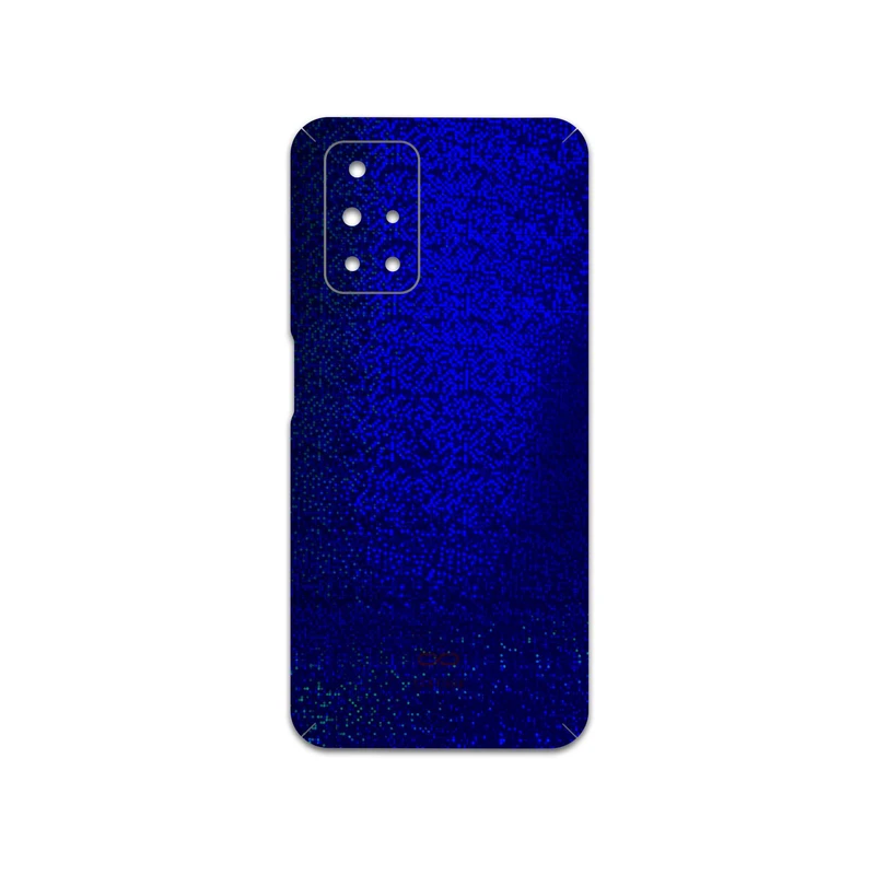 برچسب پوششی ماهوت مدل Blue-Holographic مناسب برای گوشی موبایل شیائومی Redmi 10 Prime