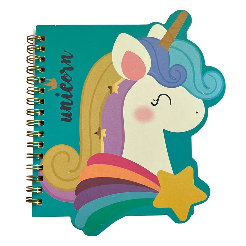 دفتر یادداشت 50 برگ مدل دایکاتی طرح یونیکورن