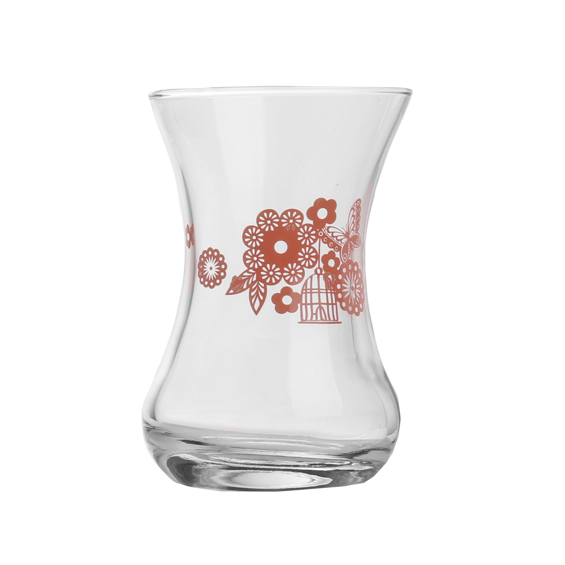 ست استکان و نعلبکی 12 پارچه لاو مدل Pudra کد 2927