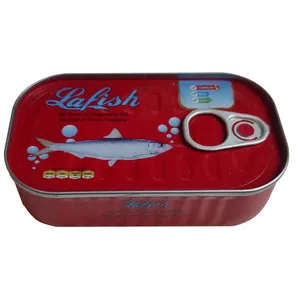 کنسرو ماهی ساردین در روغن گیاهی لافیش - 125 گرم
