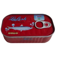 کنسرو ماهی ساردین در روغن گیاهی لافیش - 125 گرم