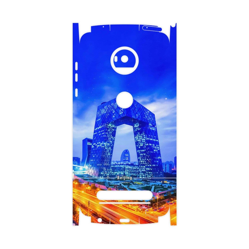 برچسب پوششی ماهوت مدل Beijing city-FullSkin مناسب برای گوشی موبایل موتورولا Moto Z2 Play