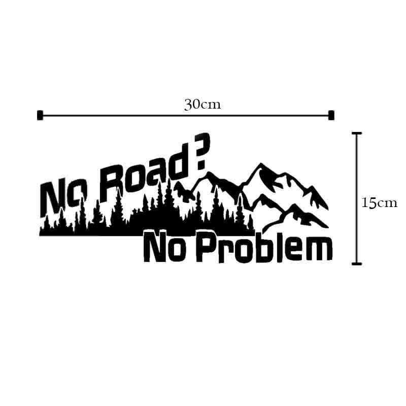 برچسب خودرو طرح آفرود کد K12000
