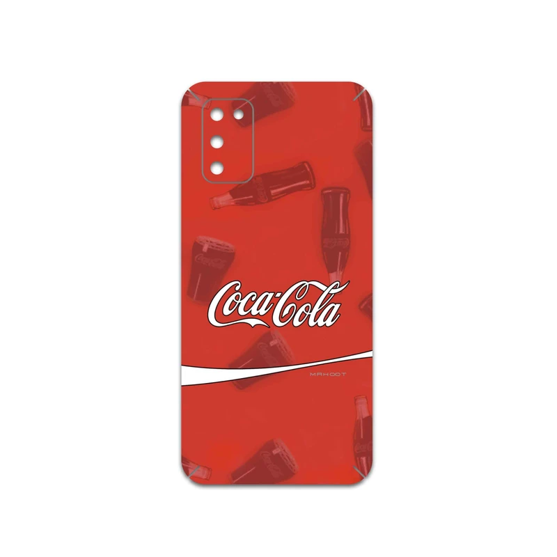 برچسب پوششی ماهوت مدل Coca-Cola-Logo مناسب برای گوشی موبایل سامسونگ Galaxy M02s