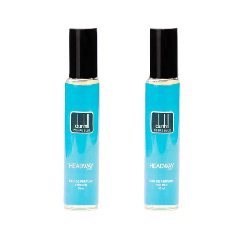 عطر جیبی مردانه هدوی استوری مدل دانهیل دیزایر بلو حجم 30 میلی لیتر مجموعه 2 عددی عطر جیبی مردانه هدوی استوری مدل دانهیل دیزایر بلو حجم 30 میلی لیتر مجموعه 2 عددی