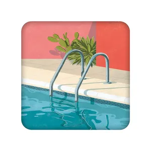 زیر لیوانی مدل استخر کد 1541