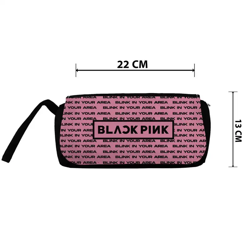 کوله پشتی طرح گروه بلک پینک کد Blink 7008 به همراه جامدادی