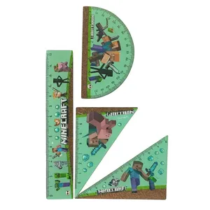 ست 4 تکه خط کش مدل ماینکرافت