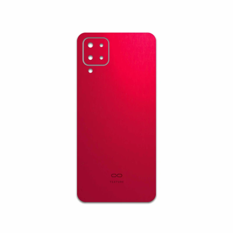 برچسب پوششی ماهوت مدل Matte-Warm-Red مناسب برای گوشی موبایل سامسونگ Galaxy M12