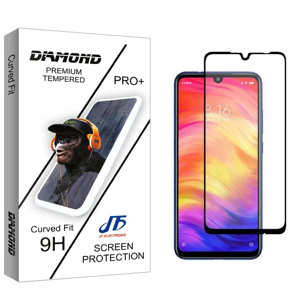 محافظ صفحه نمایش سرامیکی جی اف مدل Diamond مناسب برای گوشی موبایل شیائومی Redmi Note 7