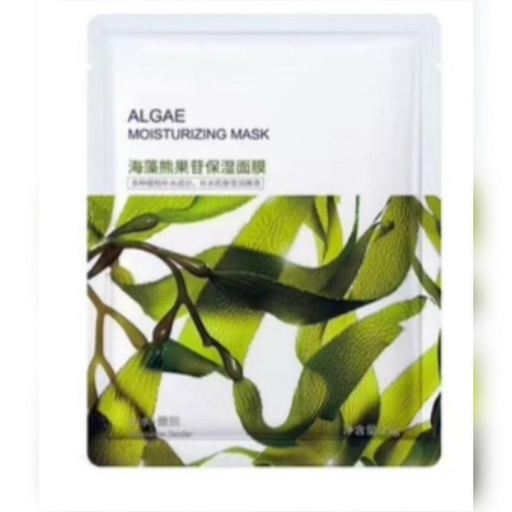 ماسک صورت مدل ورقه ای جلبک وزن 25 گرم