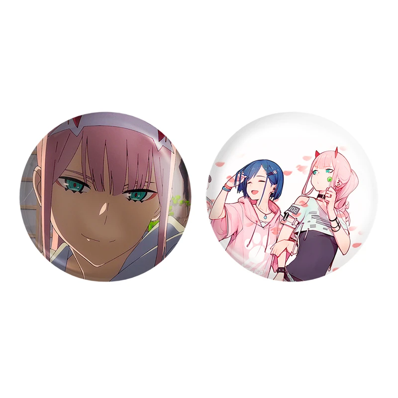 مگنت خندالو طرح دختران فرنکس سوار و زیروتو انیمه دارلینگ در فرنکس کد 1197411975 مجموعه 2 عددی