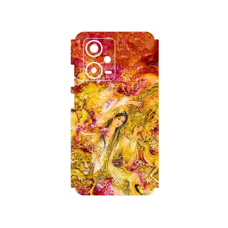 برچسب پوششی ماهوت مدل Persian miniature 1 مناسب برای گوشی موبایل شیائومی Redmi Note 12 Pro Plus