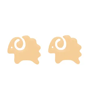 گوشواره طلا 18 عیار زنانه باراد زر مدل بز BZ58