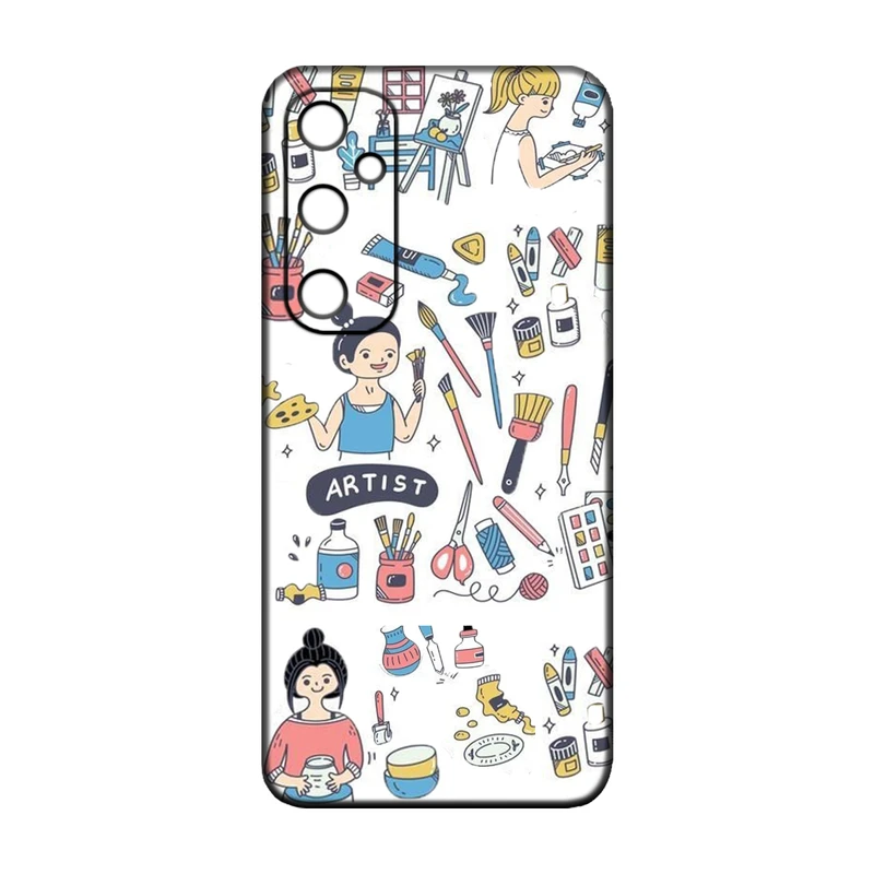 کاور طرح هنرمند کد 27 مناسب برای گوشی موبایل سامسونگ Galaxy A26