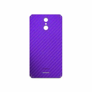 MAHOOT Purple-Fiber Cover Sticker for Tecno WX3F LTE