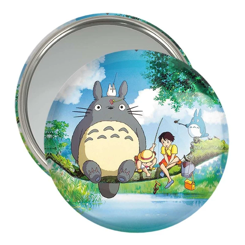 آینه جیبی خندالو طرح انیمه توتورو Totoro  کد 4550
