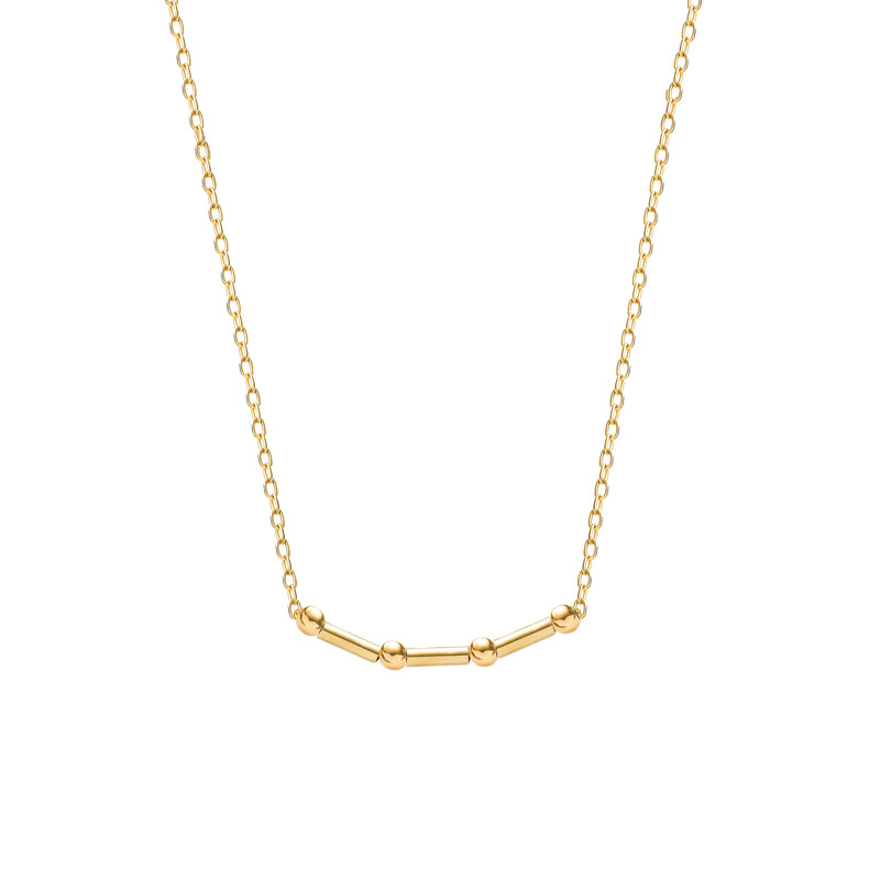 گردنبند طلا 18 عیار زنانه ماوی گالری مدل بامبو