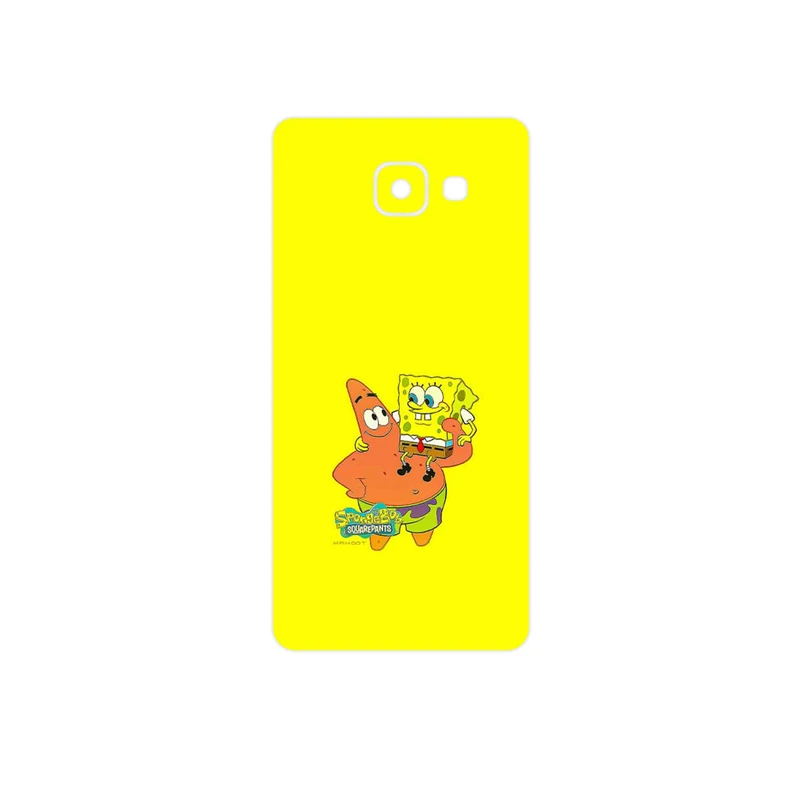 برچسب پوششی ماهوت مدل SpongeBob SquarePants مناسب برای گوشی موبایل سامسونگ Galaxy A5 2016