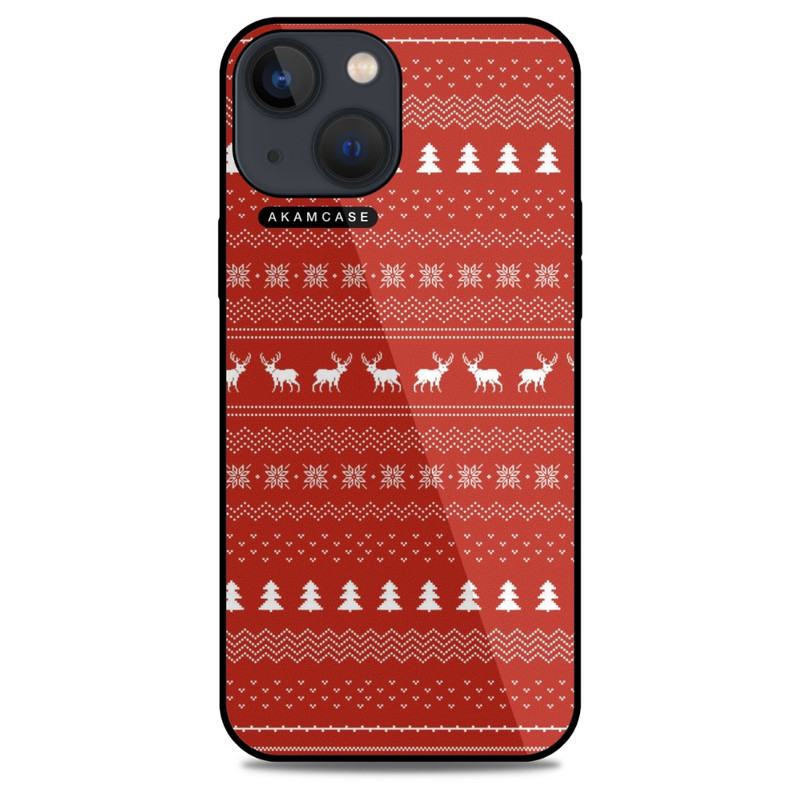 کاور آکام مدل AMCWA13M-CHRISTMAS21 مناسب برای گوشی موبایل اپل iPhone 13 Mini