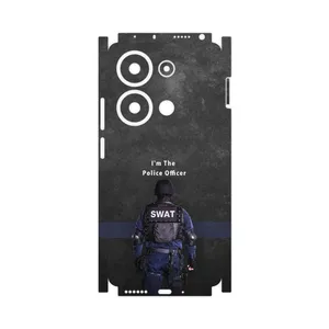 MAHOOT Police Officer-FullSkin Cover Sticker for Xiaomi Poco M6 Pro 4G