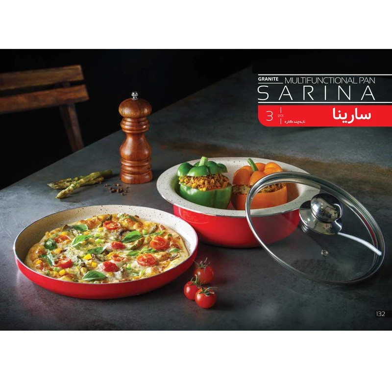 ظرف پخت و پز عروس مدل SARINA 20