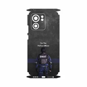 MAHOOT Police Officer-FullSkin Cover Sticker for Motorola Edge 40