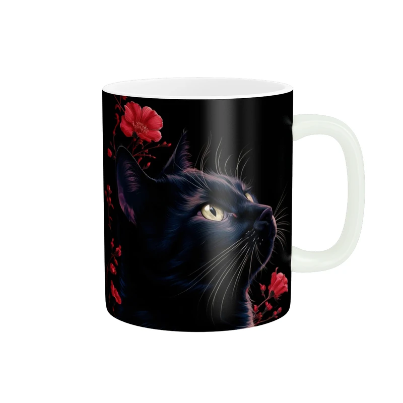 ماگ پاد آفرین طرح گربه بامزه کد 4311