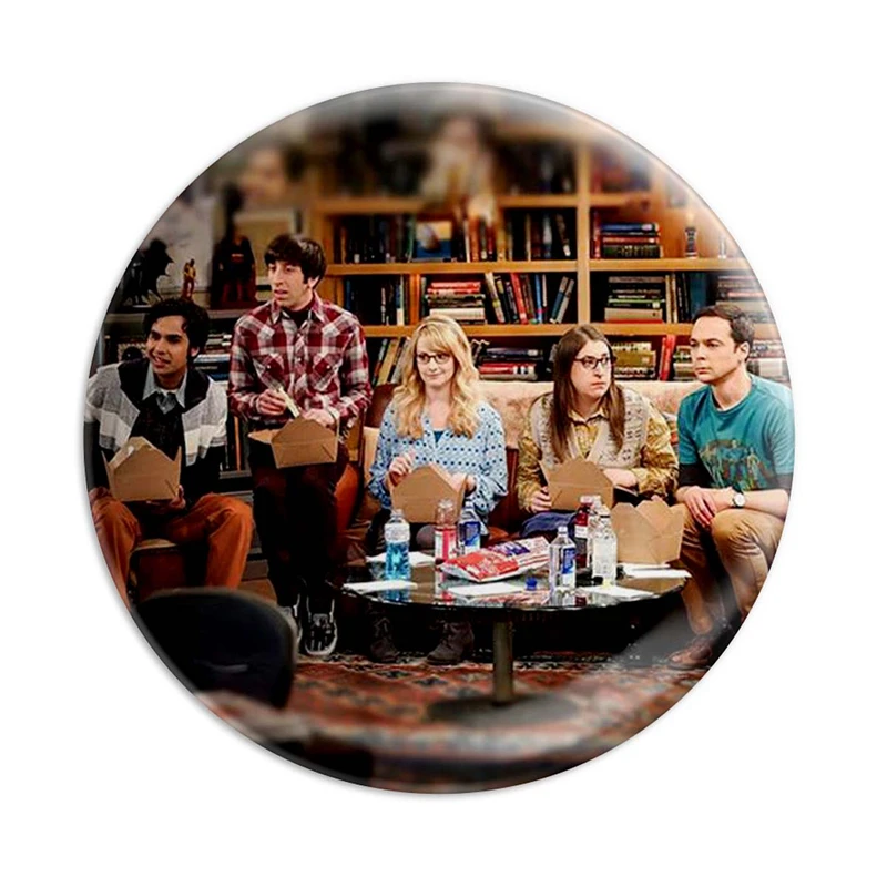  مگنت پرمانه طرح big bang theory کد pmag.14395