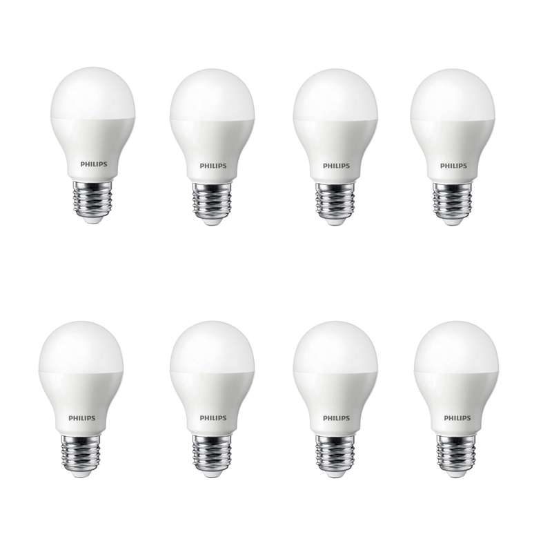  لامپ ال ای دی 9 وات فلیپس مدل L950 پایه E27 بسته 8 عددی 