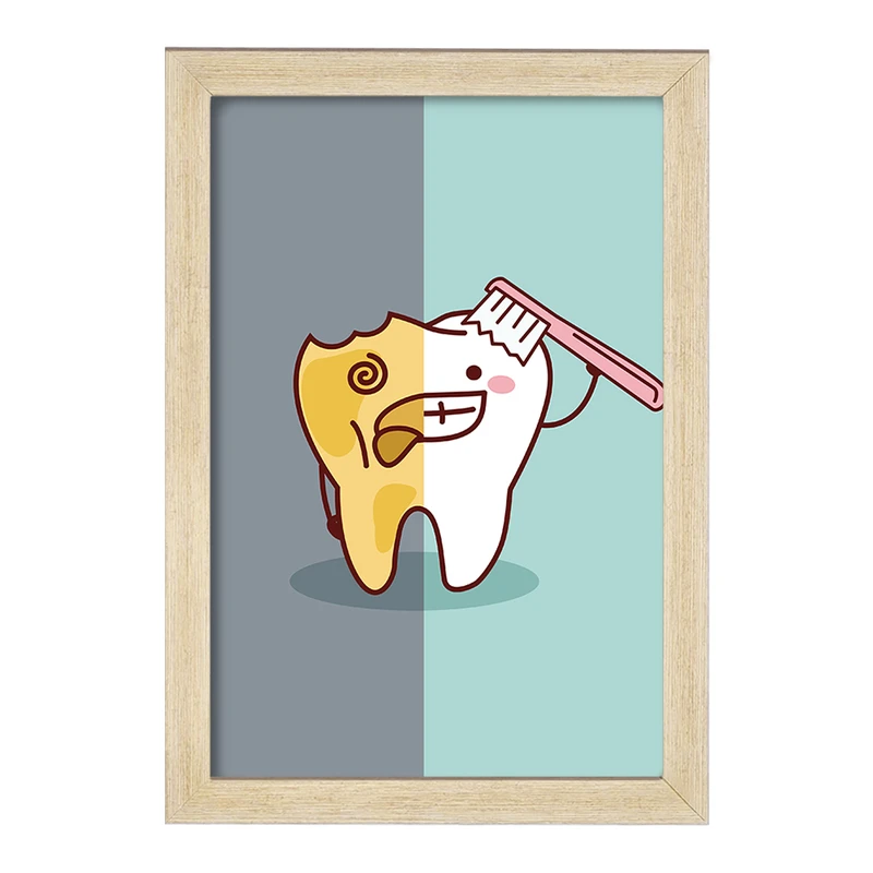 تابلو خندالو مدل دندان و دندان پزشکی کودکانه کد 36733