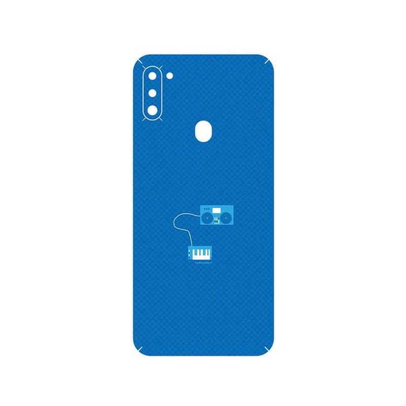 برچسب پوششی ماهوت مدل Minimal DJ Icon مناسب برای گوشی موبایل سامسونگ Galaxy A11