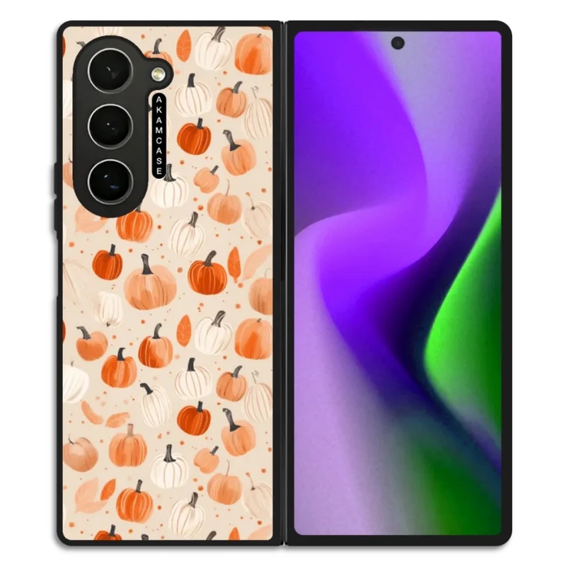 کاور آکام مدل AMC-WSGZFOLD6-PUMPKIN-15 مناسب برای گوشی موبایل سامسونگ Galaxy Z Fold 6