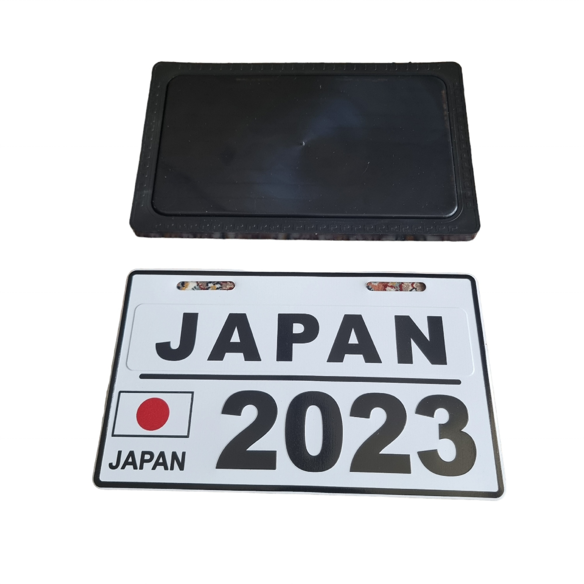 پلاک و قاب پلاک موتورسیکلت مدل JAPAN/2023
