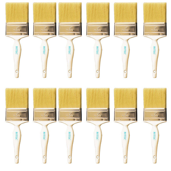 قلم موی نقاشی بیتک سایز 76.2 میلی متر کد 465 بسته 12 عددی