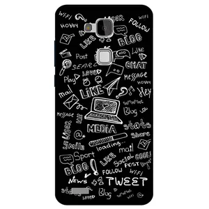 Megafone Social Media 1898 Cover For Huawei Mate 7