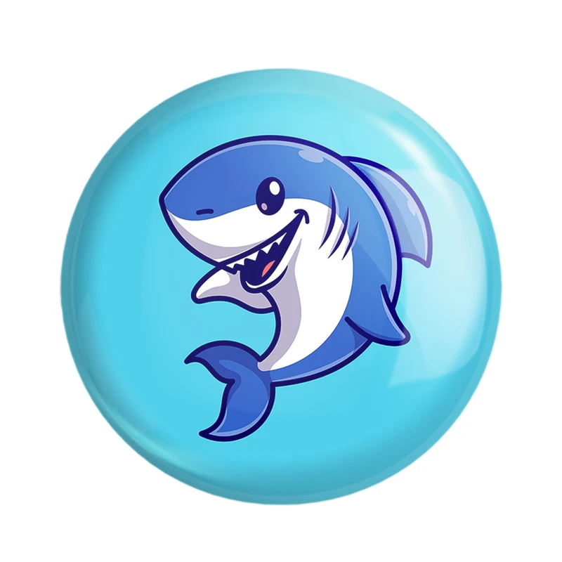 مگنت خندالو مدل حیوانات بامزه کوسه کد 29667