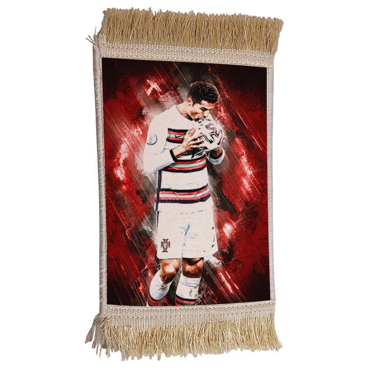 فرش ماشینی دیوارکوب مدل رونالدو کد 395