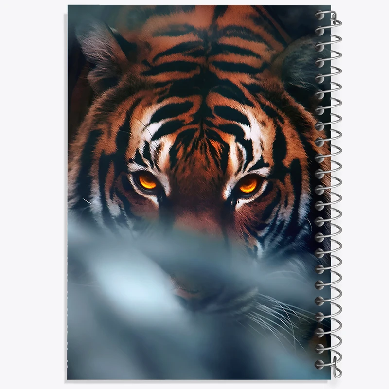 دفتر مشق 50 برگ خندالو طرح ببر کد F5301