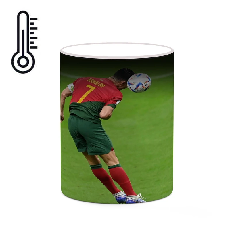 ماگ حرارتی کاکتی طرح Ronaldo رونالدو مدل mgh42971