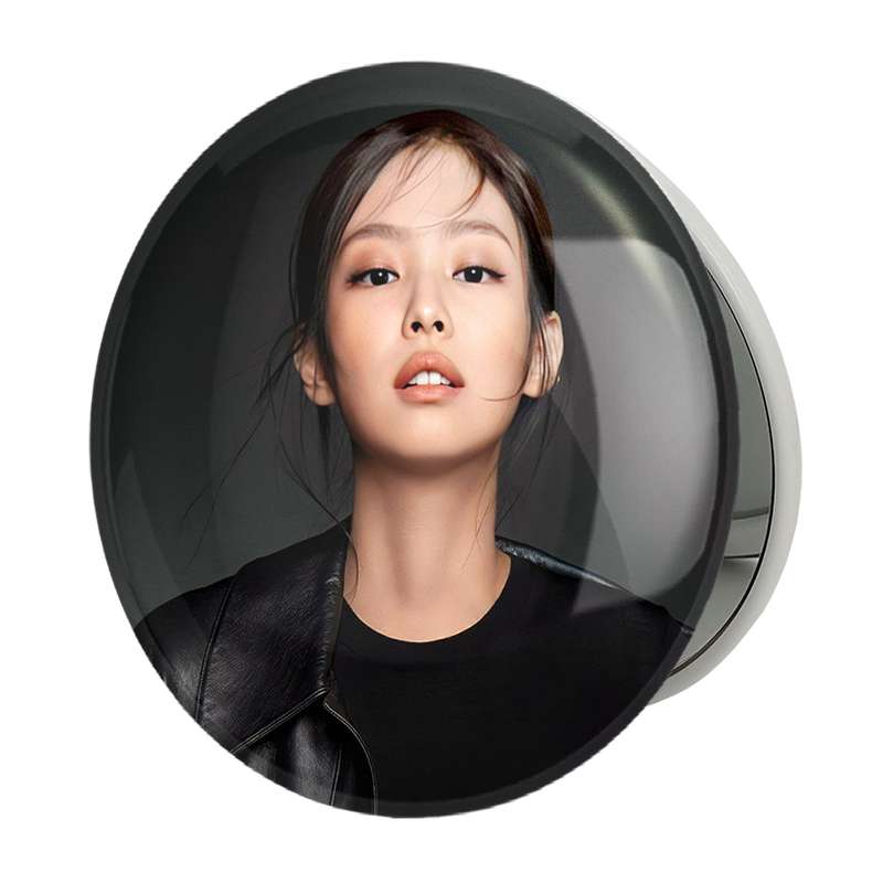 آینه جیبی خندالو طرح جنی گروه بلک پینک Black Pink مدل تاشو کد 2988