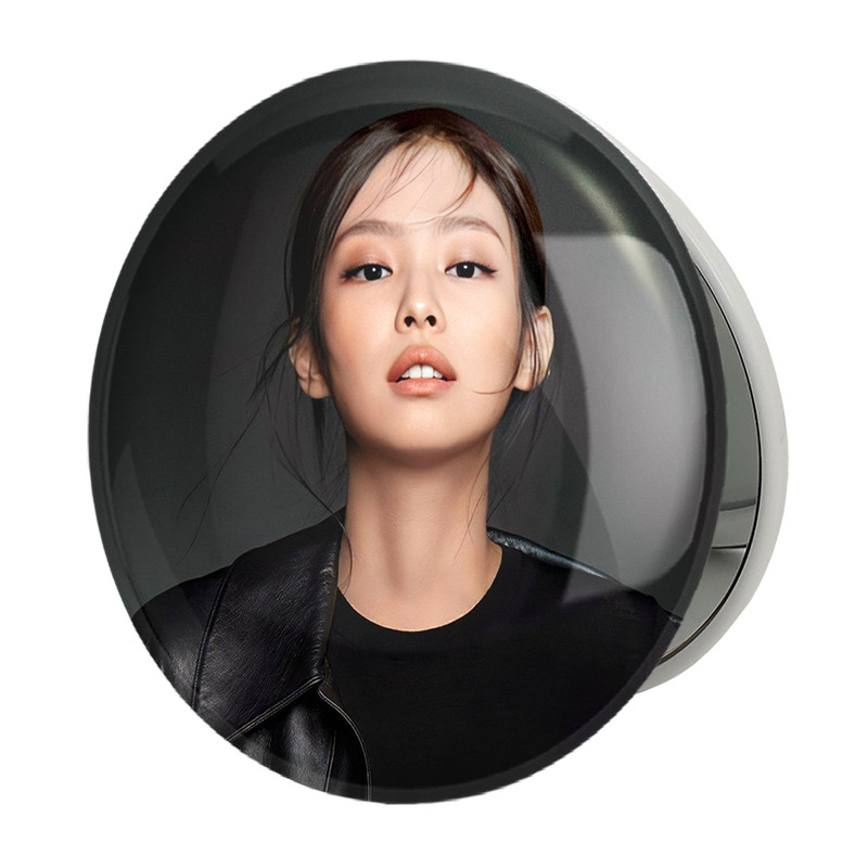 آینه جیبی خندالو طرح جنی گروه بلک پینک Black Pink مدل تاشو کد 2988