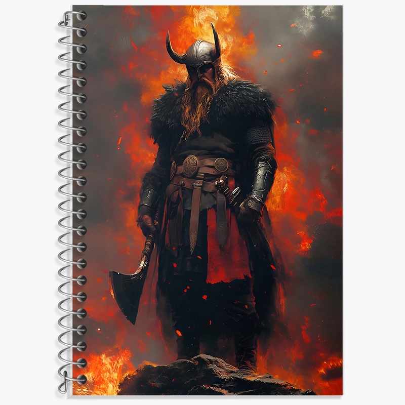 دفتر لغت 50 برگ خندالو طرح وایکینگ کد F6618