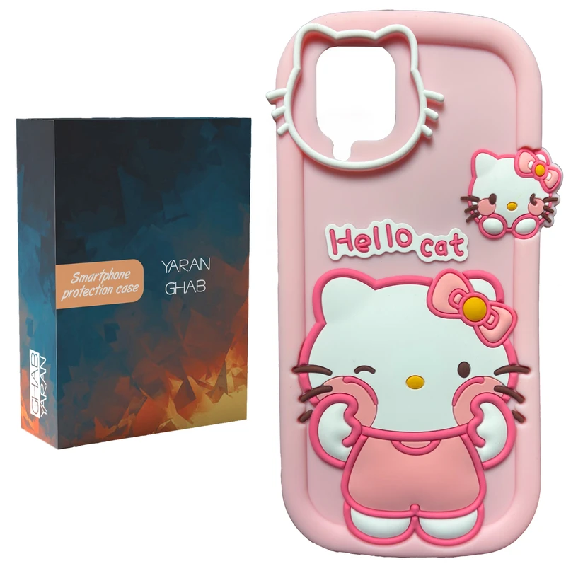 کاور یاران قاب مدل کیتی مناسب برای گوشی موبایل سامسونگ Galaxy A12