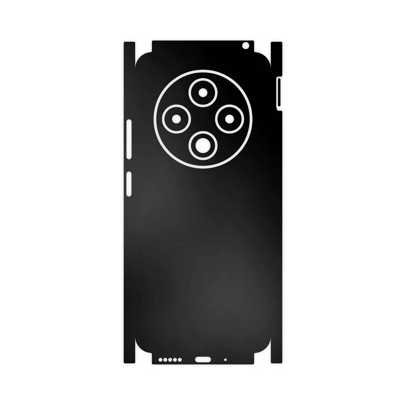 برچسب پوششی ماهوت مدل Matte-Black-FullSkin مناسب برای گوشی موبایل شیائومی Redmi 14C