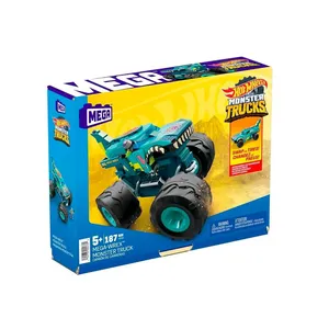 ساختنی مگا مدل Mega-Wrex Monster Trucks Hot Wheels کد HDJ95