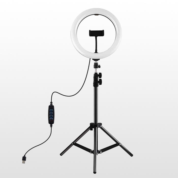 رینگ لایت مدل سه حالته ZMX-260 به همراه پایه