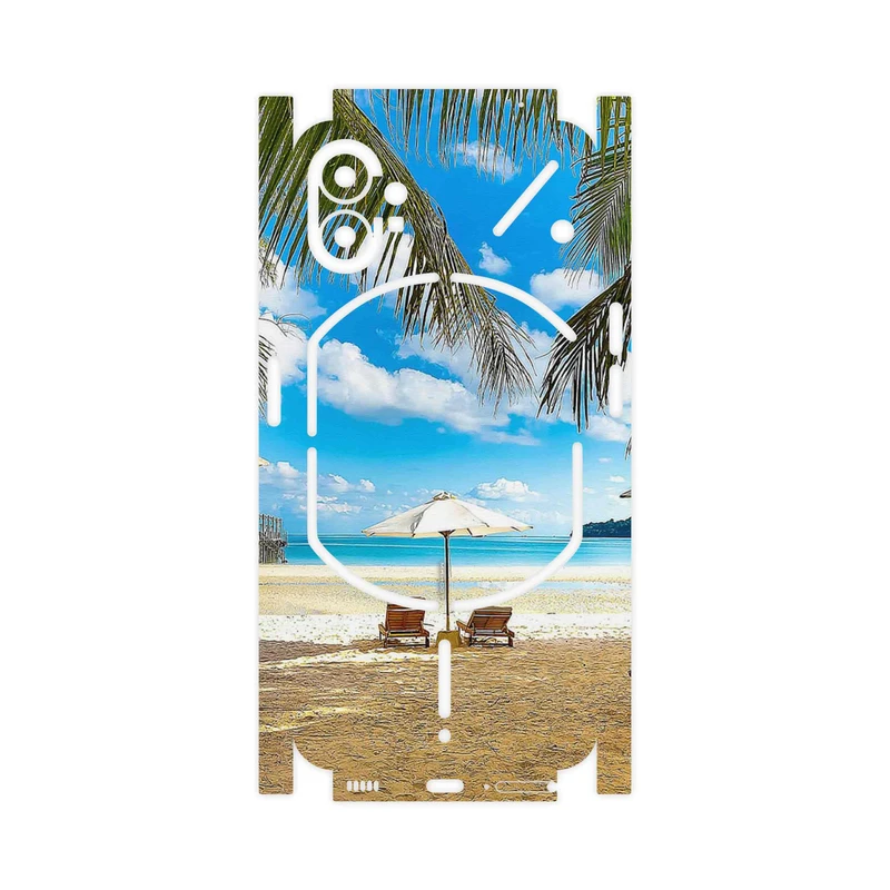 برچسب پوششی ماهوت مدل Beach-FullSkin مناسب برای گوشی موبایل ناتینگ Phone 1