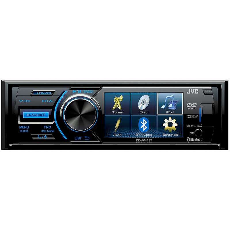 پخش کننده خودرو جی وی سی مدل JVC KD-AV41BT